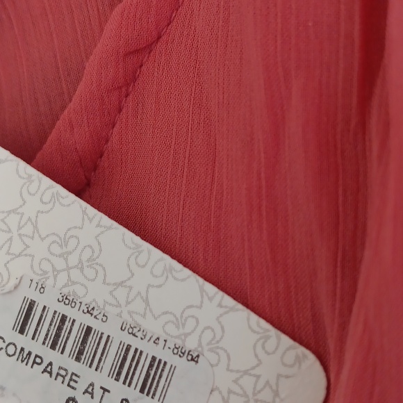 Cute Options Salmon Color Blouse - Picture 5 of 5